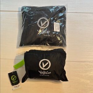 NWT VolkGo Black Car Seat Travel Bag and Stroller Bag